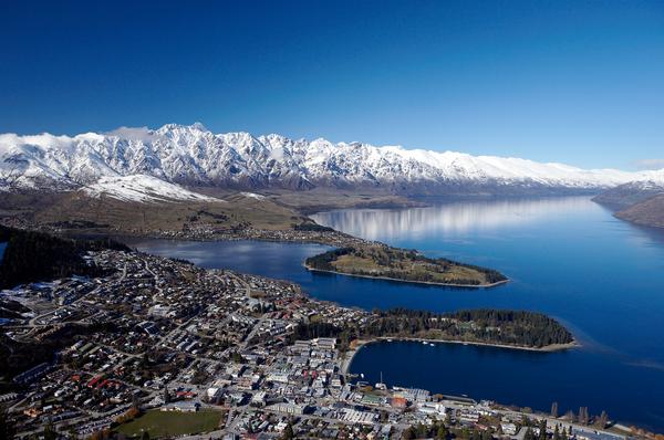 Queenstown in winter